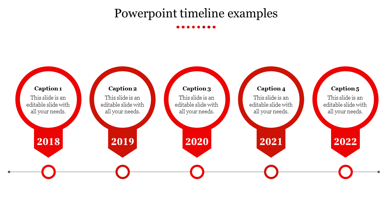 Free - Buy Highest Quality Predesigned PowerPoint Timeline Examples